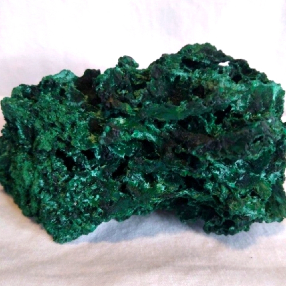 Beautiful Velvet Malachite Specimen
